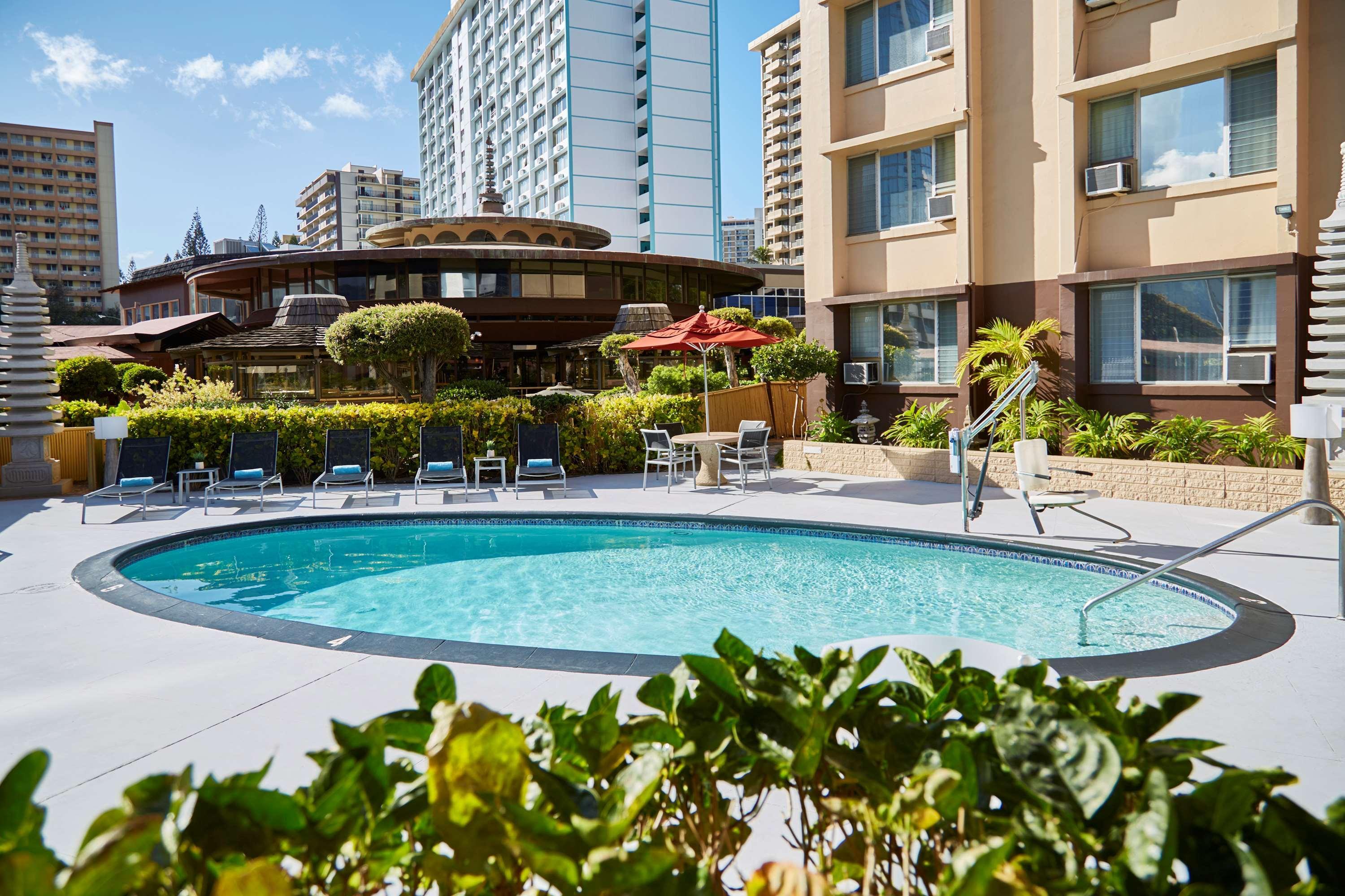 Pagoda Hotel Honolulu Exteriör bild