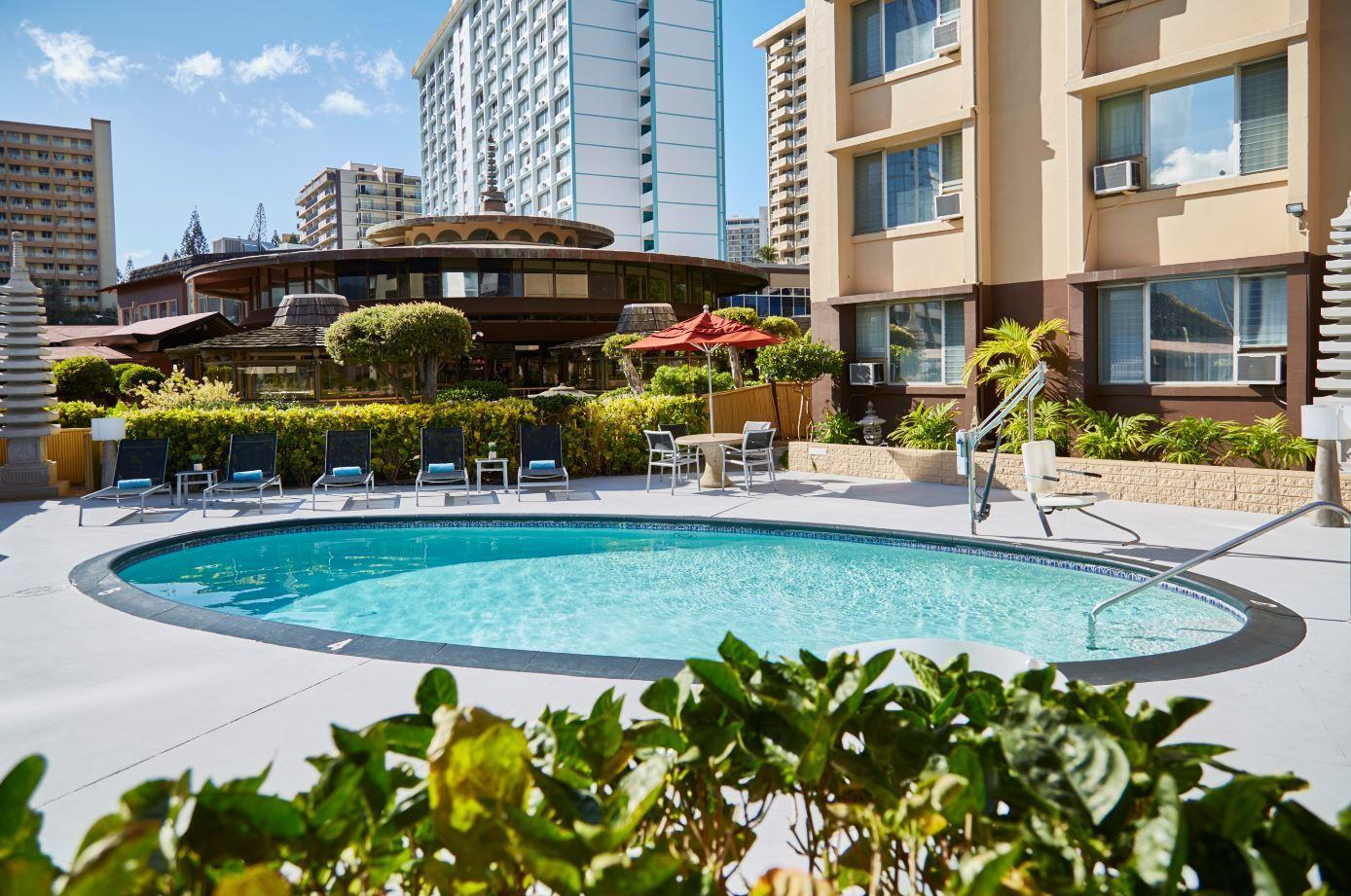 Pagoda Hotel Honolulu Exteriör bild
