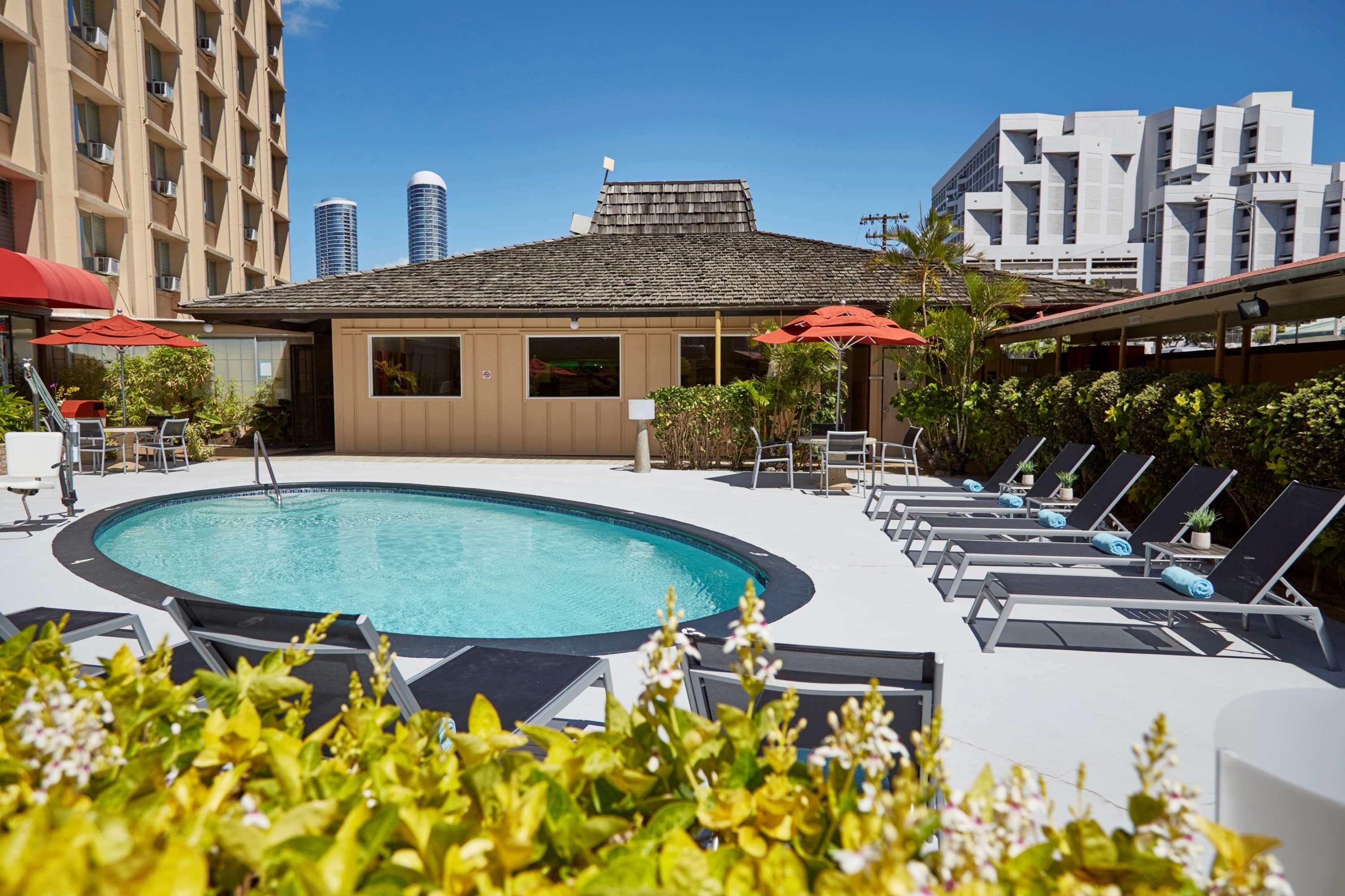 Pagoda Hotel Honolulu Exteriör bild